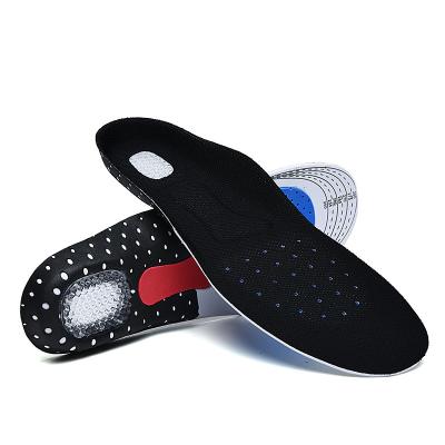 China Hot Sale Sport Arch Support Shock-absorbing Shoe Inserts Breathable Orthopedic Insoles for sale