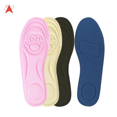 China Comfortable Pink Cushion Shoe Women Forefoot Decompression Apricot Foam High Heel Insole for sale