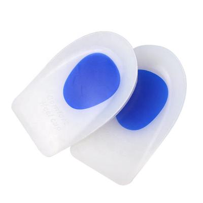 China Medical Grade Silicone Gel Plantar Heel Massage Cup Pads for Heel Spur and Pain Relieve for sale