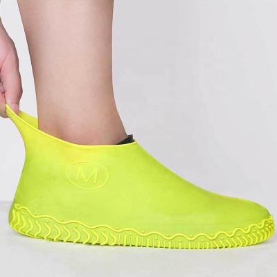 China CUSHIONING Wholesale Silicone Rubber Rain Boot Waterproof Non-slip Shoe Covers Reusable For Walking for sale