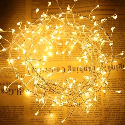 China Wholesale Warm White LED Firecracker String Lights Factory Waterproof Firecracker Lights For Christmas Wedding Party Decoration Copper Wire LED String Lights for sale