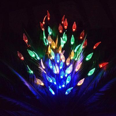 China Direct Outdoor Solar Plant Tree Light LED Tree Light Branch and Leaf Light for Garden Lawn Terrace Decoration for sale