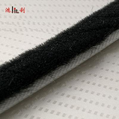 China Polypropylene plastic steel sliding door and window pads WOOL stack with waterproof and windproof silicon for sale