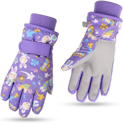 China Keep Warm 2022 New Popularity Hot Sale Products Children Kids Ski Mitten for sale