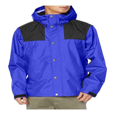 China Custom Made Man Waterproof Windproof Jacket Breathable Suitable Price Suitable Quality Popular Product Guaranteed Raincoat For Stylish Men for sale