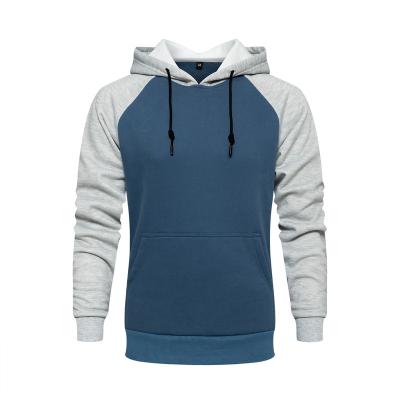 China Anti-wrinkle wholesale new basic hoodie design streetwear can custom men's two color hoodies for sale