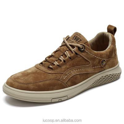 China Cushioning High Quality Classic Leather Men Sport Shoes With Flexible Rubber Bottom And Comfortable Lining Sports Shoes For OEM for sale