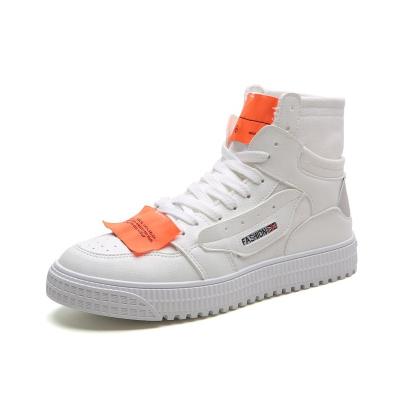 China Hot Popular High Tops Women's and Men's Sneaker Shoes Fashion Trend Goods Sports Sneakers Men's Upper Unisex Shoes for sale