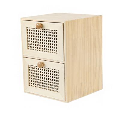 China Chinese at a loss modern design high quality natural wood and rattan storage cabinet for living room from China for sale