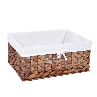 China YanYi's Multifunctional Household Eco-friendly Hyacinth Tray Water Hyacinth Basket Water Hyacinth Placemat for sale