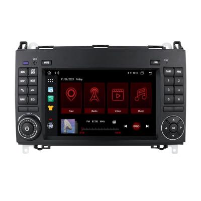 China 7inch 2Din Android Bluetoothh Speaker GPS Navigation Carplay Car VCR For Mercedes Benz B Class B200 Radio 2006-2011 for sale