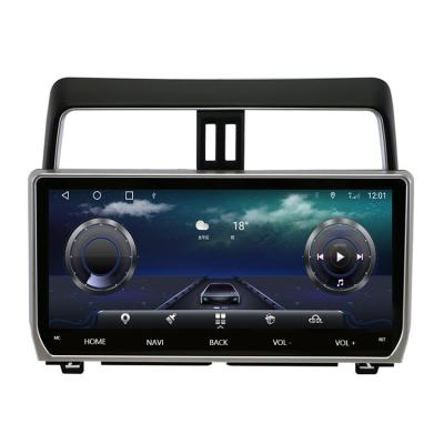 China GPS 10.1 Inch Dashboard Replacement Android 11.0 Quad Core Car DVD Player GPS Navigation For Toyota Prado LC150 2018-- for sale