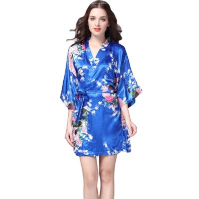 China New style floral sexy pajamas QUICK DRY home wear lace design sleepwear for mature women for sale