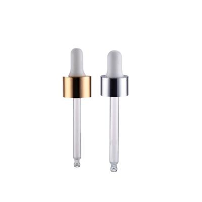 China Non Spill Cosmetic Glass Dropper Pipette Cosmetic Dropper For Bottle for sale