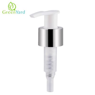 China Non Spill China Yuyao Manufacturer 24/415 Cosmetic Lotion Pump Lock Left Right Clip Left Right Plastic Lotion Pump for sale