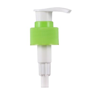 China Non Spill Screw Down Lock Lotion Pump Dispenser Plastic Bottle With Lotion Pump for sale