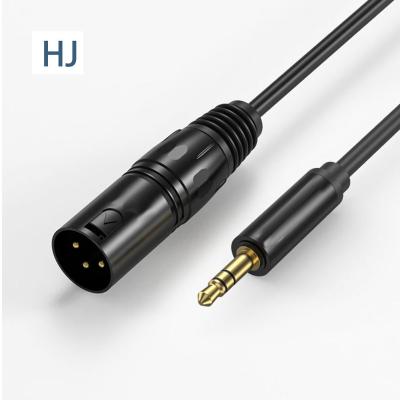 China Car 3.5mm (1/8 inch) Male to Male TRS Stereo Earphone Jack Audio Adapter for Amplifiers Guitar Keyboard Piano for sale