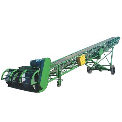 China High Efficiency Reliable And Cheap Manufacturers Rubber Conveyor Belt Telescopic Belt Conveyor for sale