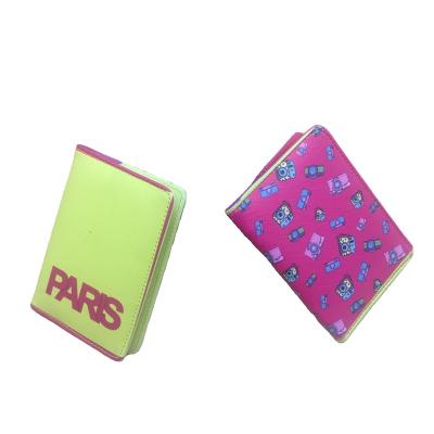 China Colorful Passport Cover Fashion Girl's Paris Courier Sticker Printing Passport Cover for sale