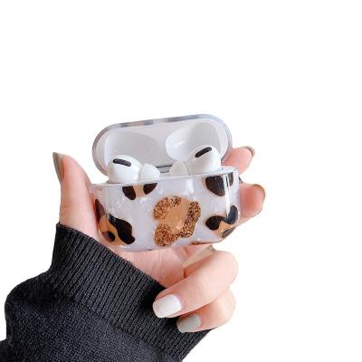 China leopard light design fashion earphone wireless case for airpdos 1 2 for sale