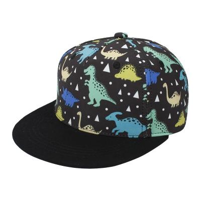 China breathable & European and American Printing Children Cartoon Girl Hat Hip Hop Wholesale Waterproof Simple Baby Kids Snapback Hats for sale