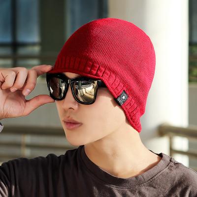 China Factory Wholesale Cheap Soft Winter Hats Outdoor Skiing With Fleece Plain Knitted Beanies Mask Warm Toque Hats Unisex for sale