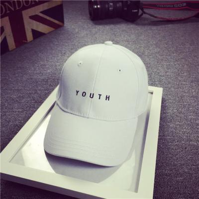 China breathable & New Youth Waterproof Embroidered Baseball Cap Curved Brim Leisure Sports Golf Hat for sale