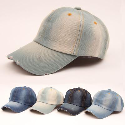 China breathable & Spring and Summer Cowboy Baseball Caps For Waterproof Men and Women 5 Colors European and American Style Hats for sale