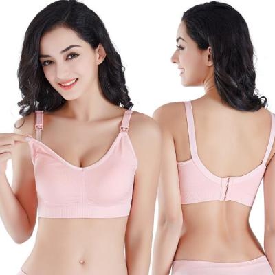 China Wholesale Nursing Bra QUICK DRY With Breasting One Piece Feeding Pregnant Thin Cup Maternity Underwear No Steel Ring Bras BRA005 for sale