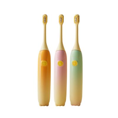 China Wholesale Children's Bear Cartoon Toothbrush Gradient Color Electric Soft Toothbrush For Gift B-039 for sale