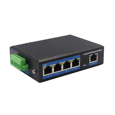 China Chinese FTTH Supplier Customized Port Industrial Ethernet 5 Switch for sale