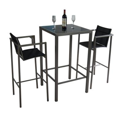 China Durable Outdoor Bistro Bar Table Set for sale