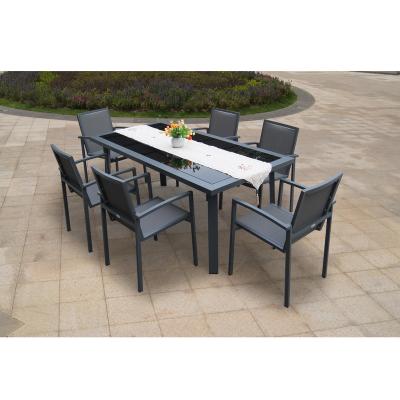 China Durable Outdoor Garden Table Dining Set for sale