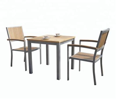 China WF1657 modern outdoor furniture, garden furniture, dining table set for sale