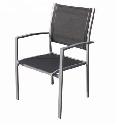 China Cheap Outdoor Steel Furniture Pile KD Clamp Garden Chair for sale