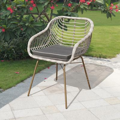 China Durable outdoor garden wicker chair for sale