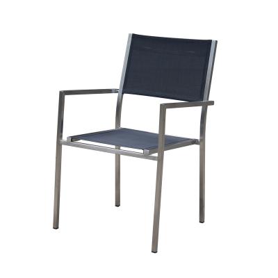 China Durable Stainless Steel Outdoor Garden Chair for sale