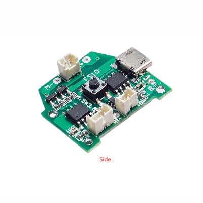 China CU PCB Design Clone Components Assembly PCB Panel Board For Mini Fan for sale