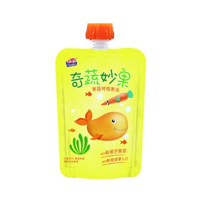 China Qinqin 90g Nutritious Vegetable Fruit Jelly Drink In Bulk From Jelly Food OEM Factory Manufacturer for sale