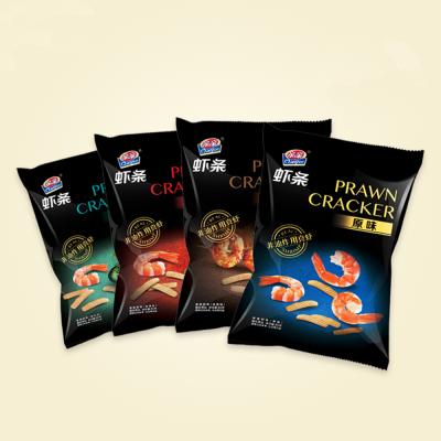 China Wholesale Dry Crispy Snacks Chips Different Tastes Shrimp Factory Prawn Cookie Chips for sale