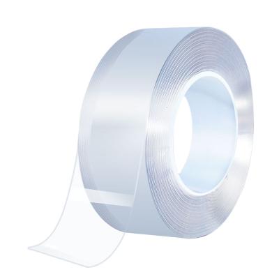 China Double Side Tape Disposable Stretch Adhesive Double Sided Tape Reusable Double Sided Adhesive Tape for sale