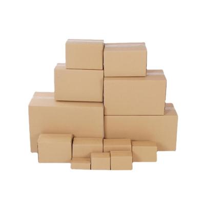 China Recyclable Fine Quality Plain Brown Corrugated Box Brown Corrugated Box for sale