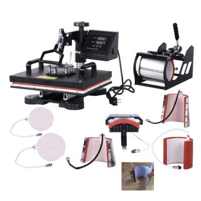 China 2019 Printable Flat Product New State CE Approved 9 in 1 Heat Transfer Press Machine with High Specification for sale