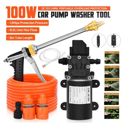 China Mini Portable Wholesale IPX5 Waterproof Grade 1.25 Kg Electric Power Car Machine High Pressure Washer for sale