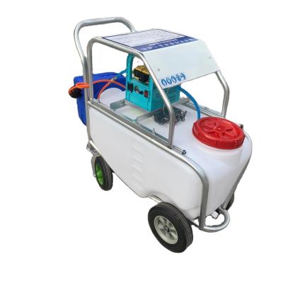 China Yard Garden Agriculture 19.8 Gallon Tank Pump Battery Airless Sprayer Misting Machine Cart Sprayers for sale