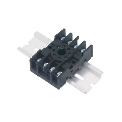 China PF085A Relay Socket Relay Accessory 8 Pins Relay Sealed Base for sale