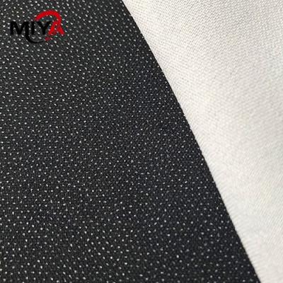 Cina doppio Dot Woven Fusible Interlining di PA di 50D 45gsm in vendita