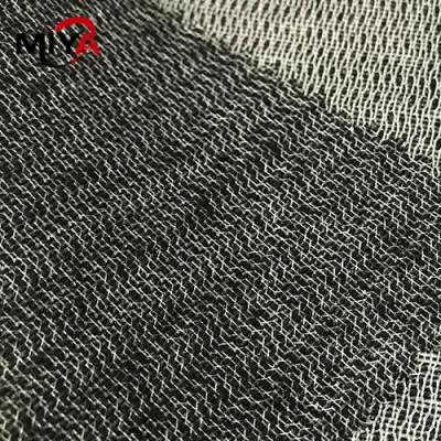 China 120gsm PES Dubbel Dot Suit Woven Interfacing Fabric Te koop