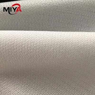 China Polyester Fusible Knitted Interlining Garment Accessories Woven 75gsm for sale