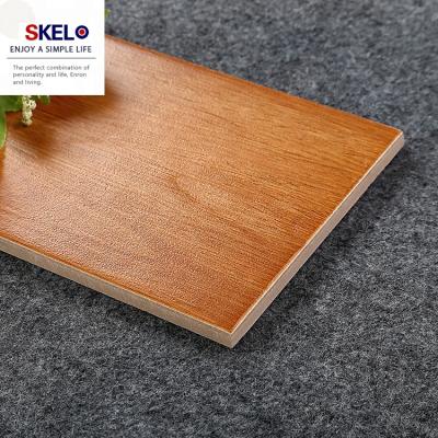 China Rustic Non-slip Ceramic Floor Tile 800*150 Redwood Look Porcelain Living Room Tiles 600*150 Wood Floor Tiles for sale